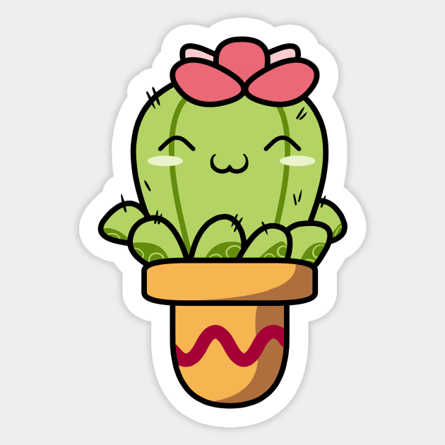 Cactapus Sticker by HeroInstitute